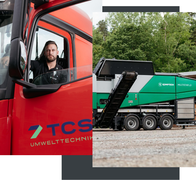 Transport Dienstleistung Vermietung TCS Umwelttechnik