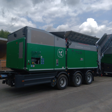 Makuleringsmaskin for tre- og grøntavfall