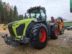 Claas Xerion 4000 and Doppstadt Hacker 812Q
