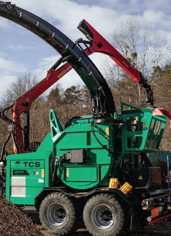 TCS Donar Traktor Zapfwellenhacker 510 V TCS Donar Traktor Zapfwellenhacker 510 V